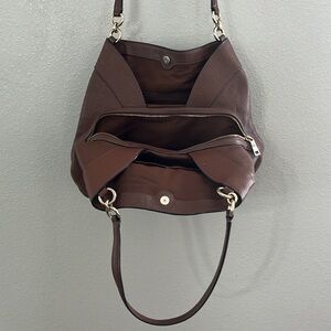 Coach Pebble leather Satchel.